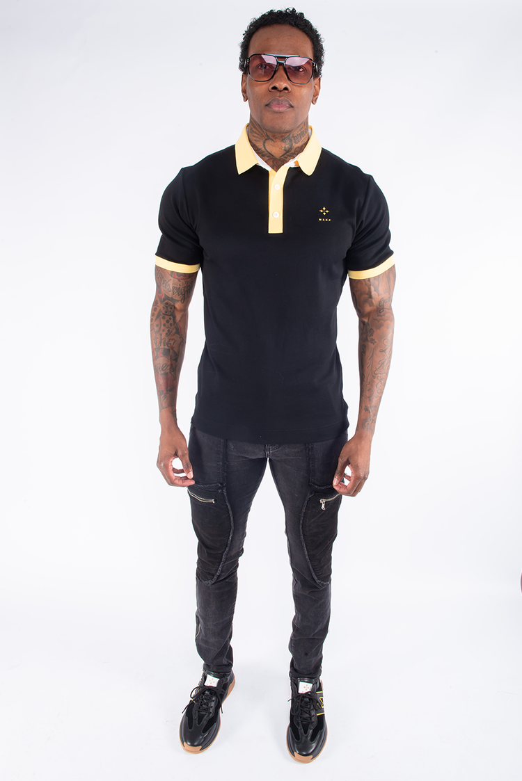 MSKP Classic Black Polo Shirt – Premium Men’s Cotton Polo | MSKP Collection