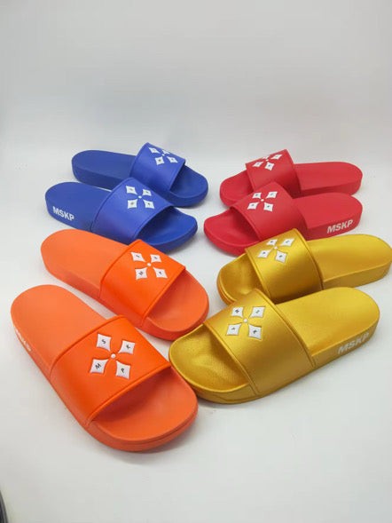 MSKP EMBOSSED SLIDERS- LIMITED EDITION