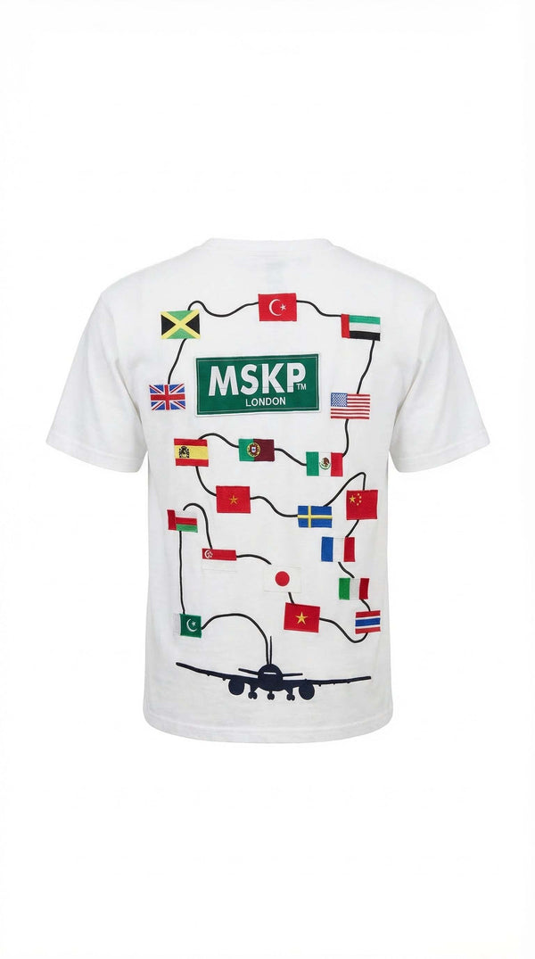 MSKP Worldwide premium graphic T-shirt front view