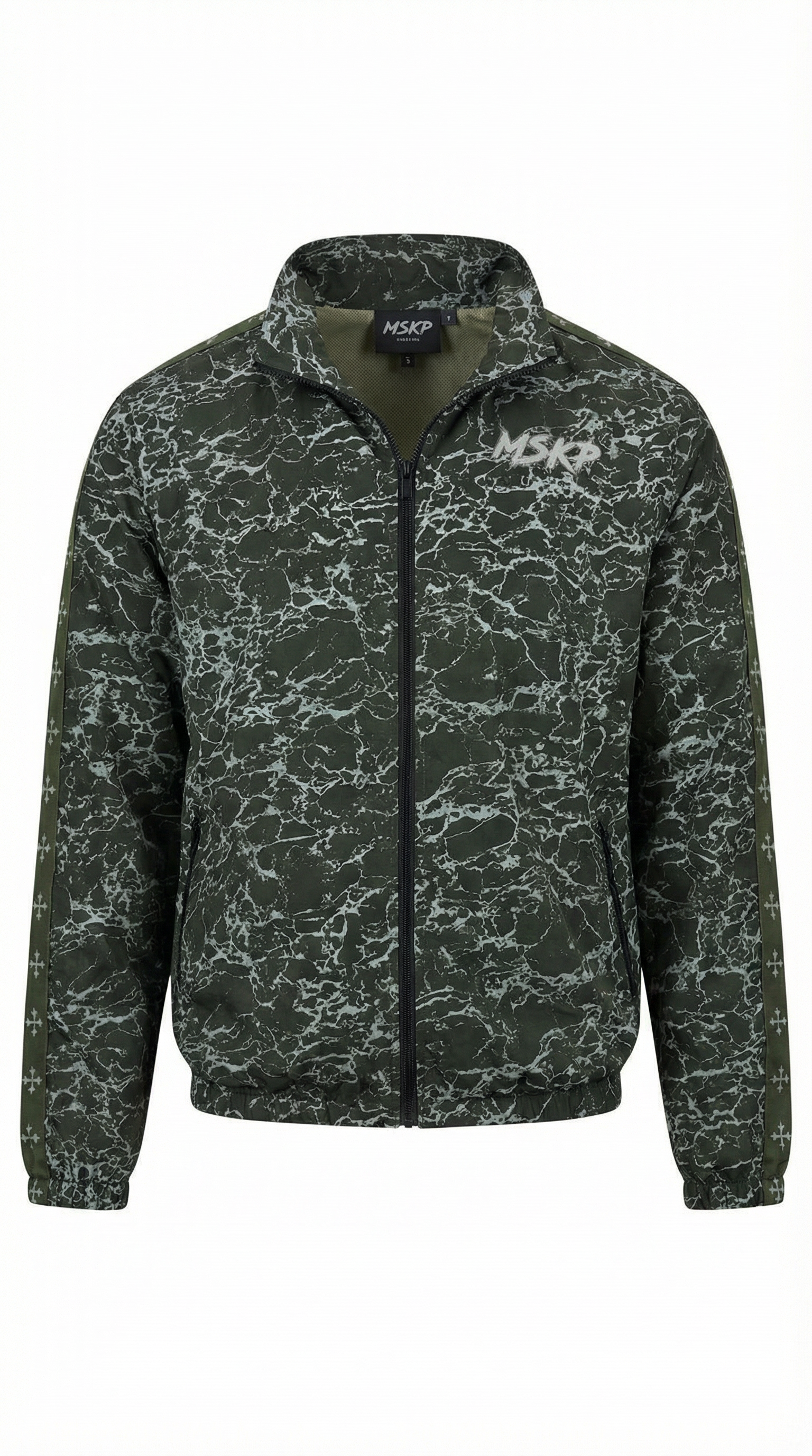 MSKP Marble Effect Shell Tracksuit
Command attention with this premium marble-effect shell tracksuit  a refined fusion of modern artistry and elevated streetwear desMSKP Marble Effect Shell Tracksuit