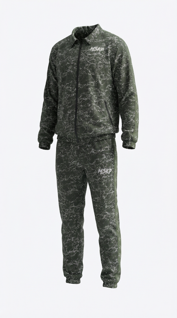 MSKP Marble Effect Shell Tracksuit
Command attention with this premium marble-effect shell tracksuit  a refined fusion of modern artistry and elevated streetwear desMSKP Marble Effect Shell Tracksuit