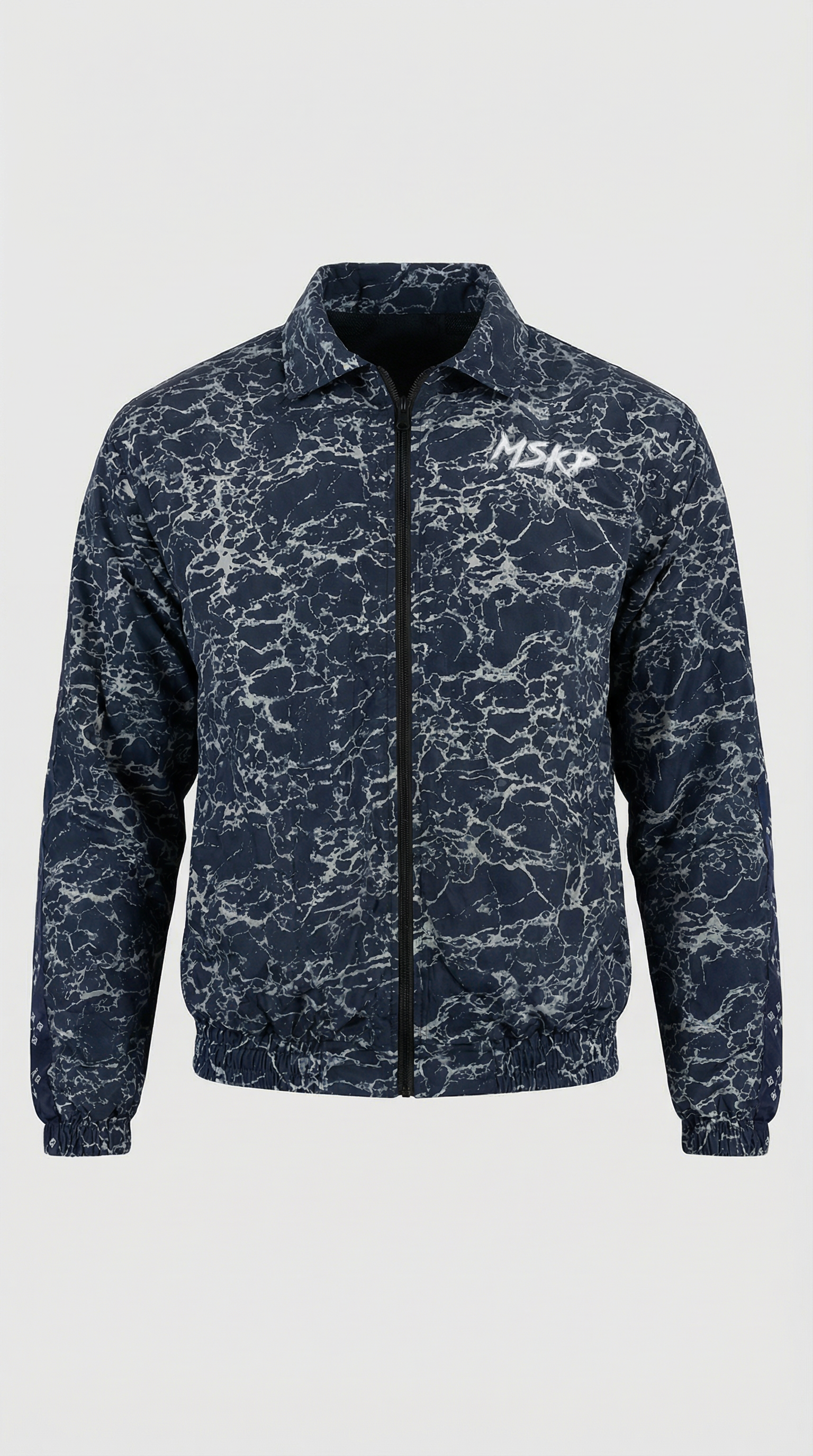 MSKP Marble Effect Shell Tracksuit
Command attention with this premium marble-effect shell tracksuit  a refined fusion of modern artistry and elevated streetwear desMSKP Marble Effect Shell Tracksuit