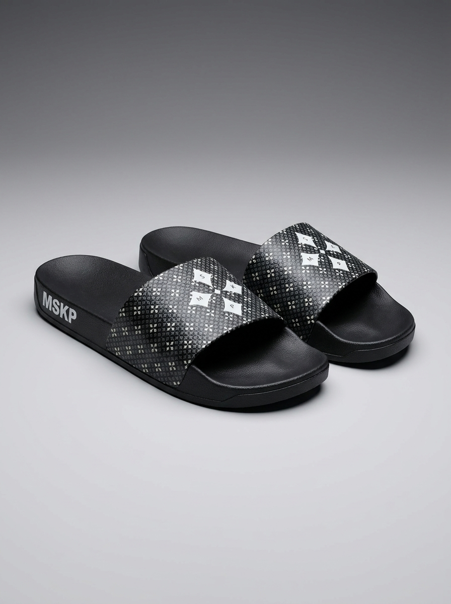 Step into comfort and elevate your streetwear game with the new MSKP Patterned Sliders. Designed with purpose and built for everyday movement, these premium sliders MSKP Patterned Sliders
