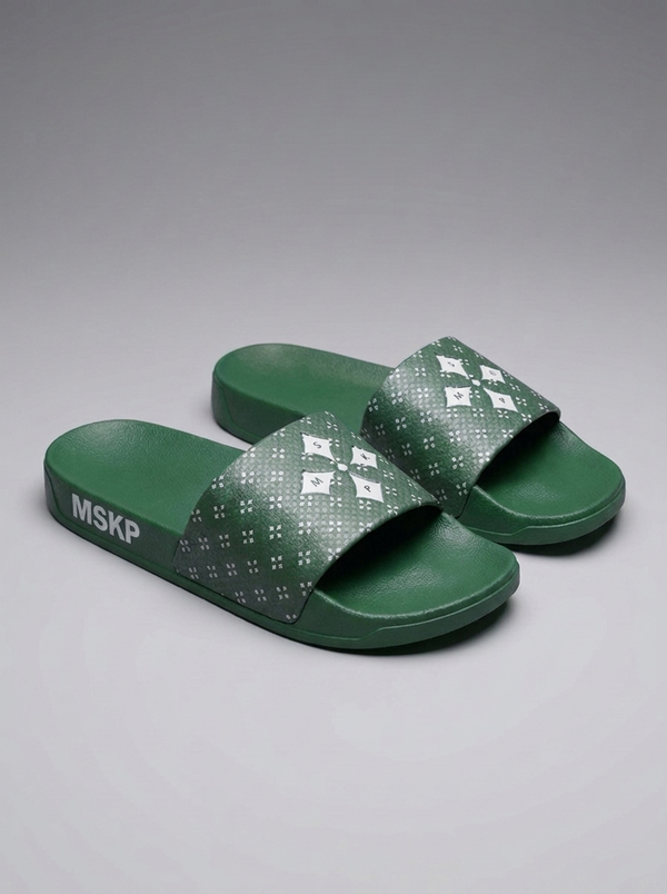 Step into comfort and elevate your streetwear game with the new MSKP Patterned Sliders. Designed with purpose and built for everyday movement, these premium sliders MSKP Patterned Sliders